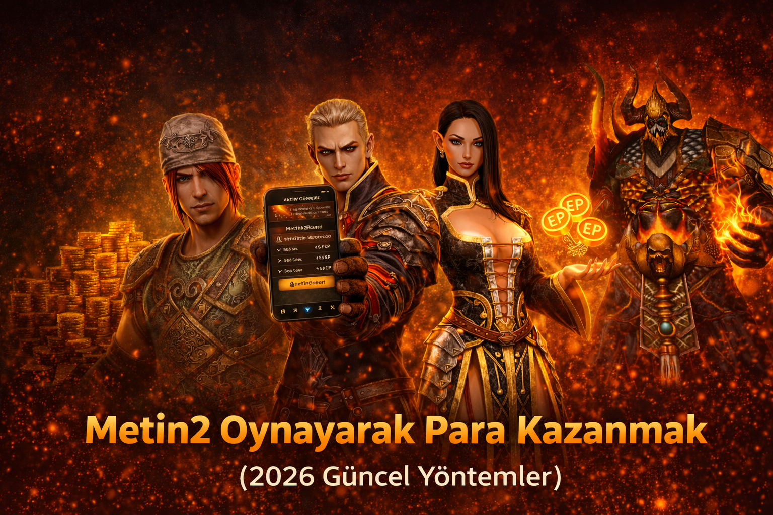 Metin2 Oynayarak Para Kazanmak (2026 Güncel Yöntemler)